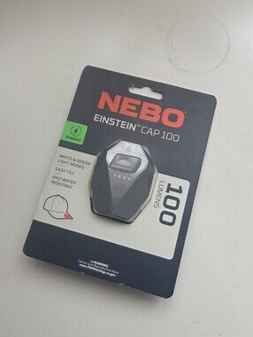 NEBO Einstein Cap 100 LED Clip Light